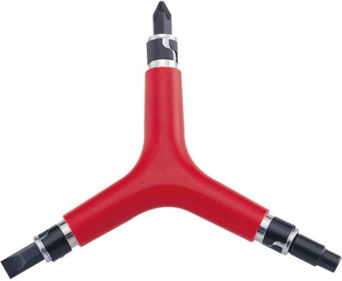 Icetoolz Y-bitsleutel 4x6 Mm Inbus 11 X 10 Cm Rood