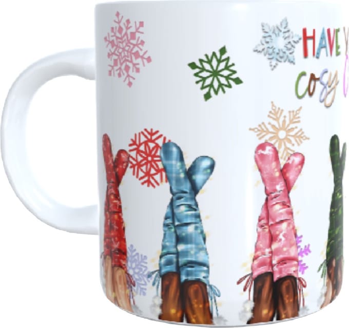 Koffie mok - thee beker kerst - cosy christmas