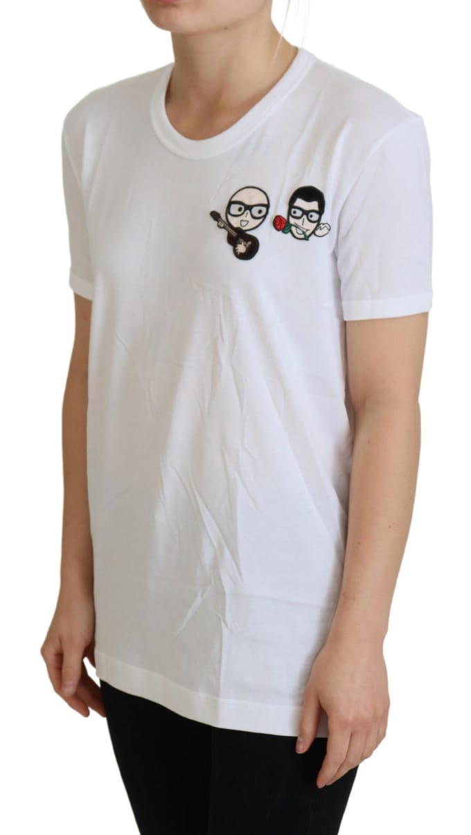 Dolce Gabbana Geborduurde T-shirt