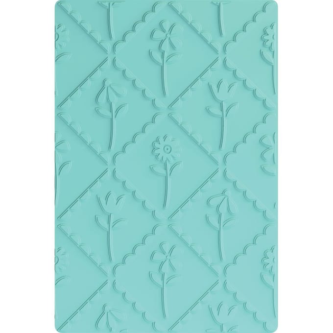 Sizzix Multi-Level Embossing sjabloon "Framed Florals"