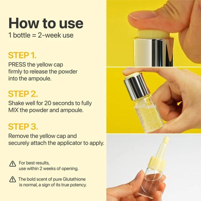 numbuzin - No.5 Glutathione TXA Advanced Dark Spot Ampoule Concentrate 10.7g