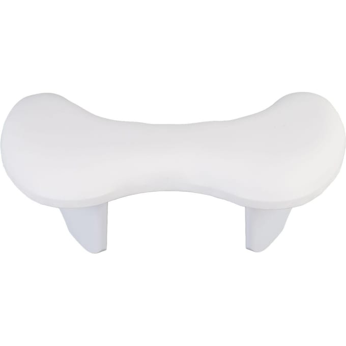 Nails Tech Armsteun Afneembare U-vormige Helling Manicure Handkussen PU Leer Nagel Handsteun voor Nagel Salon Tafel wit
