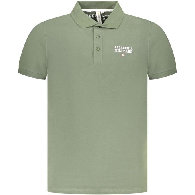 Accademia Militaire Verde Katoenen Heren Polo