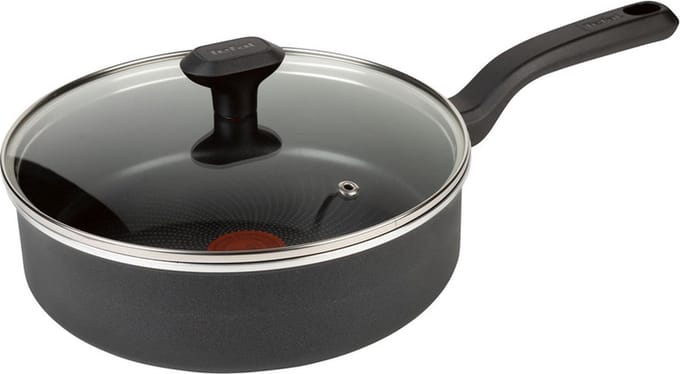 Tefal Inicio hapjespan met deksel 24cm - Alle warmtebronnen en inductie
