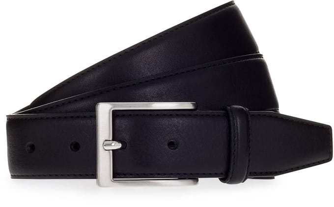 Vanzetti Riem Leer - Jongens - 110 cm - black