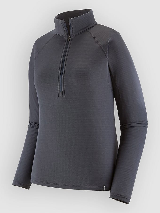 Patagonia Cap Tw Zip Neck Base Layer Top blauw