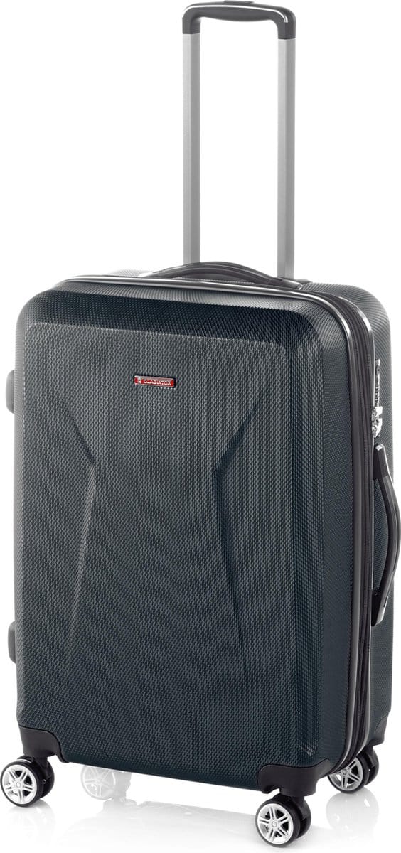 Gladiator Tropical Middelgrote Koffer Expandable - 67 cm - 72/82 liter - Zwart