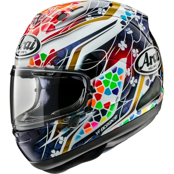 Volle motorhelm Arai RX-7V EVO Nakagami GP2