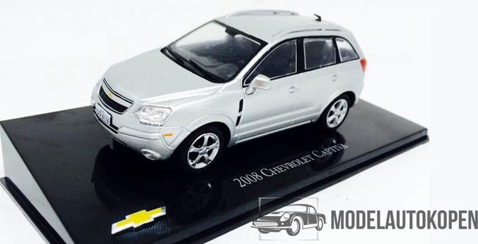 2008 Chevrolet Captiva (Zilver) 1/43 Atlas - Modelauto - Schaalmodel - Model auto