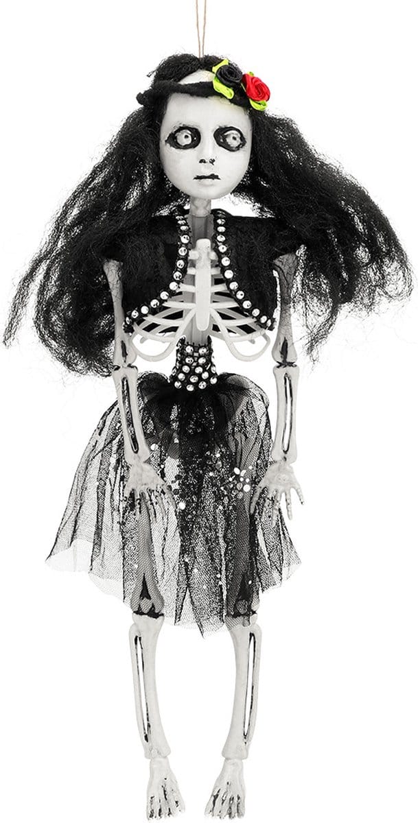 Boland - Decoratie Skelet danseres - Horror - Zigeuner - Halloween - Versiering