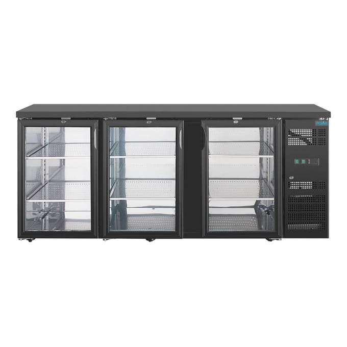 Polar U-serie premium 3-deurs barkoeling 355L