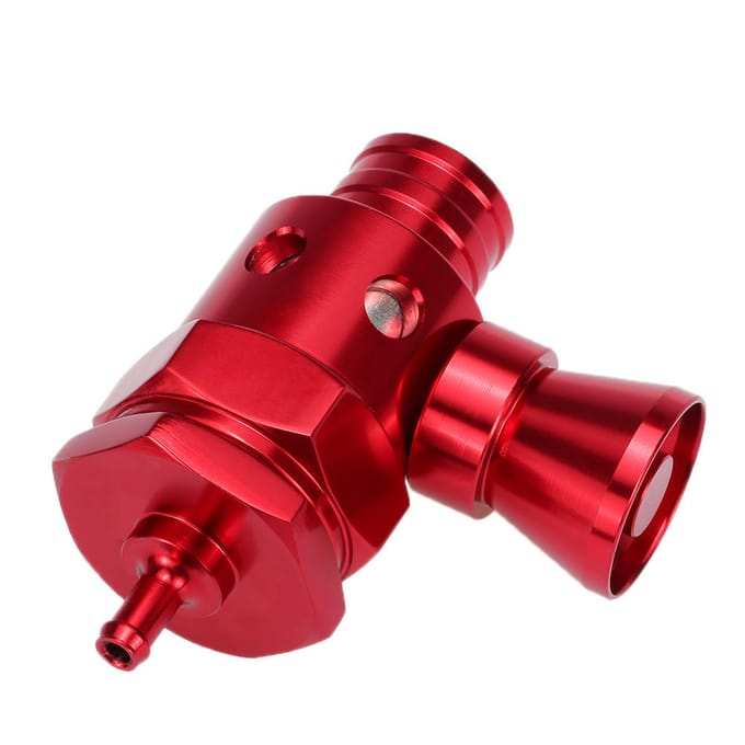 Universele 25mm Aluminium Turbo Blow Off Valve Bov met Fluittoon Verstelbaar & Hoge Prestaties black