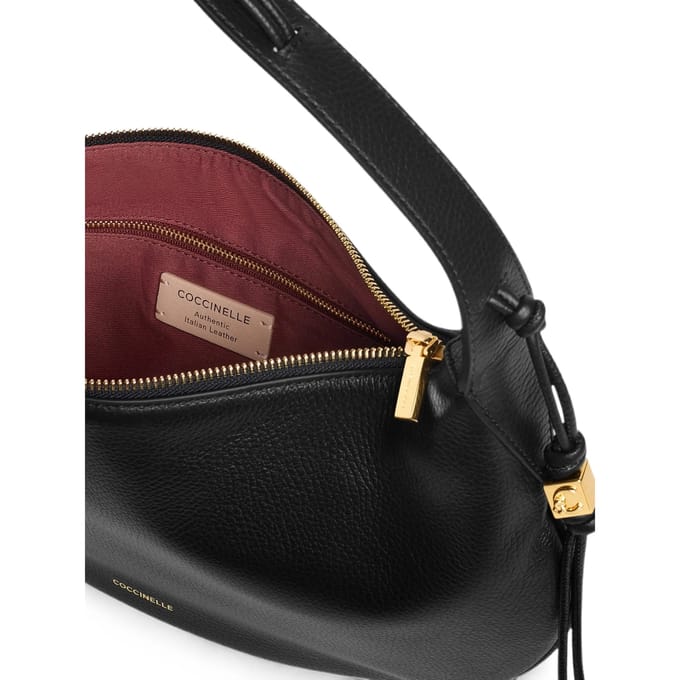 Coccinelle Thess - Schoudertas 38 cm (noir)