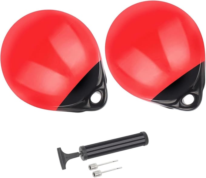 Opblaasbare marine grade boot bumpers voor aanmeren en vissen