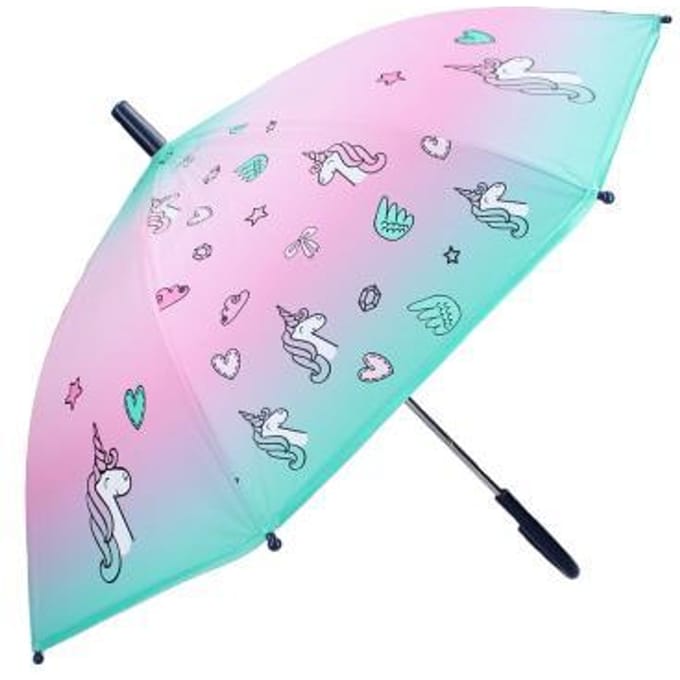 Milky Kiss - Don't Worry About Rain Paraplu - Kinderparaplu - Eenhoorn