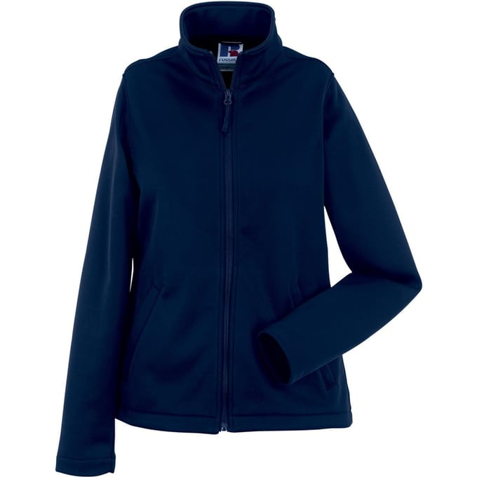Russell Dames/Dames Slim Soft Shell Jasje (Franse marine)
