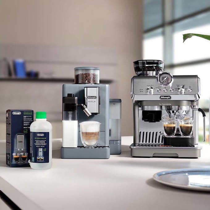 6x Delonghi EcoDecalk Vloeibare Ontkalker (500ml) DLSC500