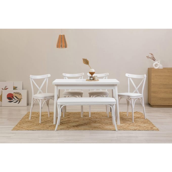 6-delige eetkamerset Oliver | Kalune Design