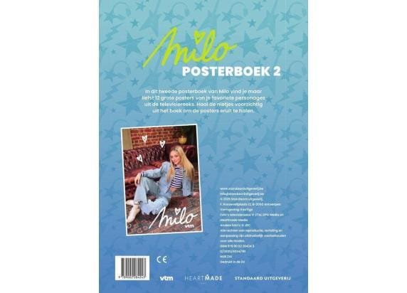 Milo posterboek 2 Educatieve boeken (spelletjes en raadsels)