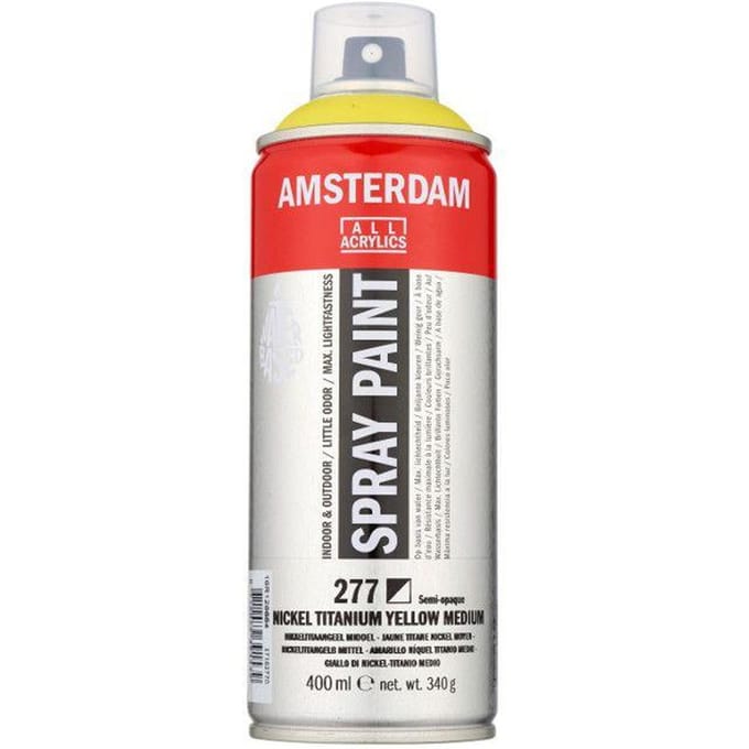 Spraypaint - 277 Nikkeltitaangeel Middel  - Amsterdam - 400 ml