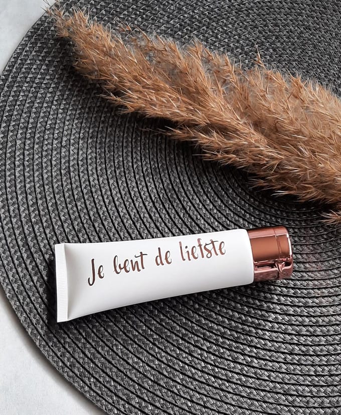Precious beauty and more - handcrème met tekst - je bent de liefste - cadeau