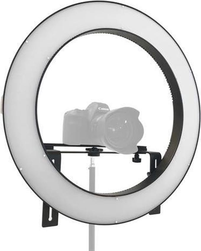 Falcon Eyes Wi-Fi Bi-Color LED Ringlamp Dimbaar DVR-160TW
