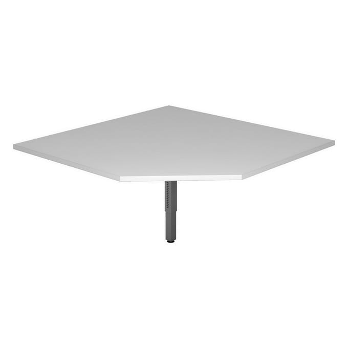 RT12 G - trapeziumvormige plaat 120 x 120 Grijs