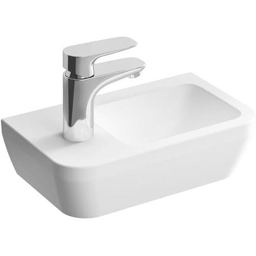 VitrA Integra washbasin 37 cm, with overflow hole, with 1 tap hole 7090L003-0028