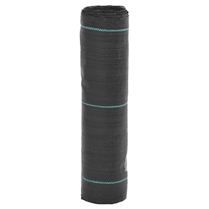 vidaXL - Worteldoek - 0,5x10 - m - polypropeen - zwart