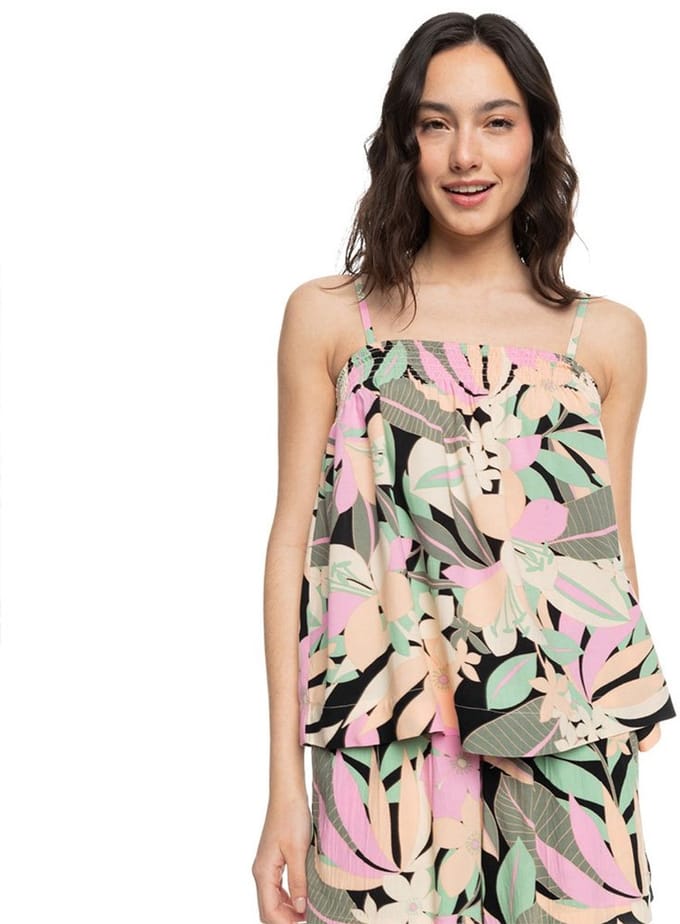 Roxy Sky Vibes Mouwloze Blouse Veelkleurig M Vrouw