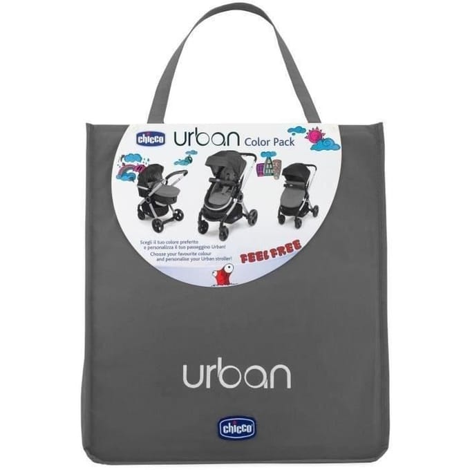 Chicco Urban kinderwagenbekleding set Antraciet