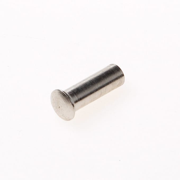 Ami Huls messing vernikkeld M5 x 21mm blind