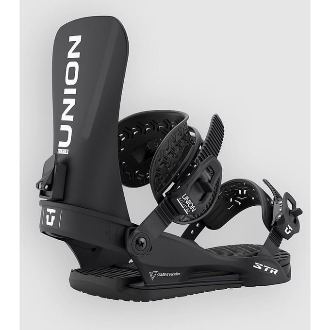 UNION STR 2027 Snowboard Bindingen zwart