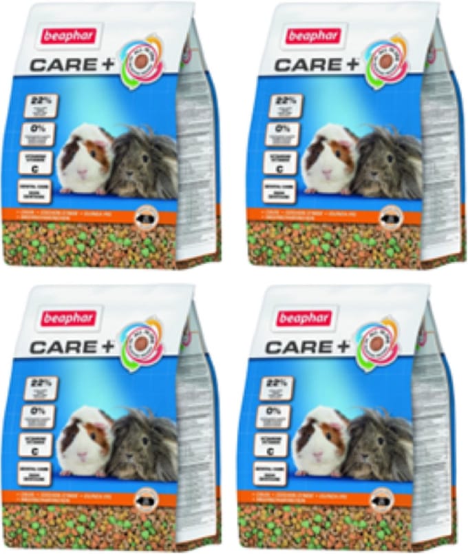 4x Beaphar Care+ Cavia - Caviavoer - 1.5kg