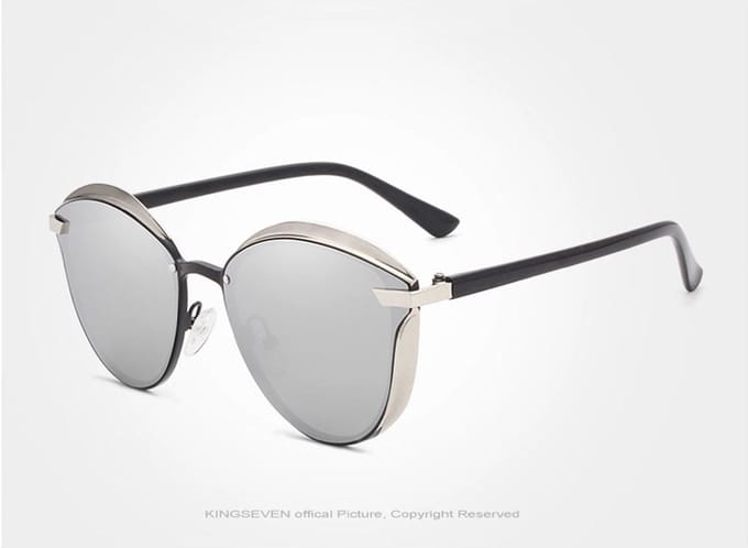 KingSeven Greystar - Cat-Eye met UV400 en polarisatie filter - Z177