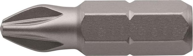 Bits Ivana Pz3 Rvs   1/4" X 25 Mm.     Blister 5 St