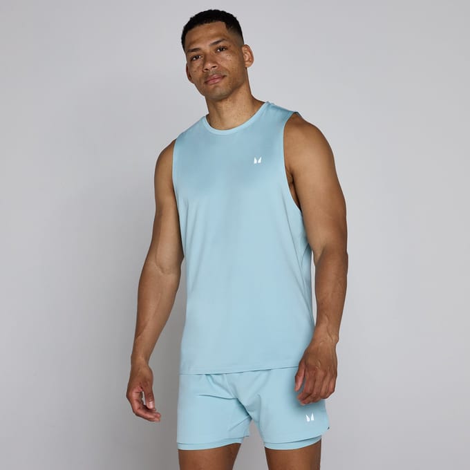 MP Heren Training Korte Mouw Tanktop - Ice - S
