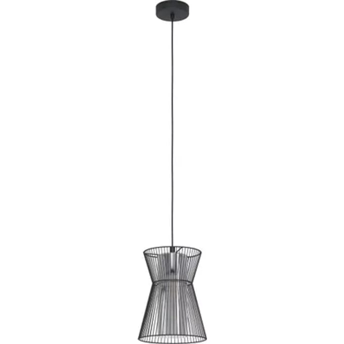 EGLO Maseta Hanglamp - E27 - Ø 22,5 cm - Zwart