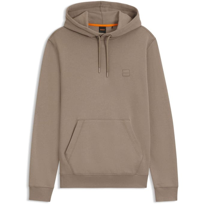 Boss Heren Wetalk Pullover Hoodie (Bruin)