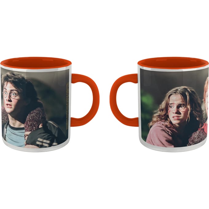 Harry Potter Hermione Ron And Harry Mug - Orange