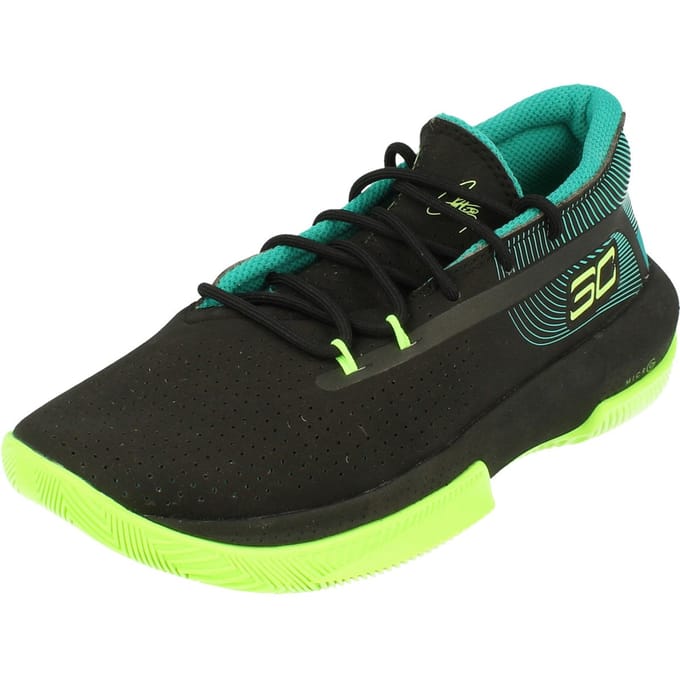 Under Armour Sc 3zero III Gs Basketbalschoenen Zwart
