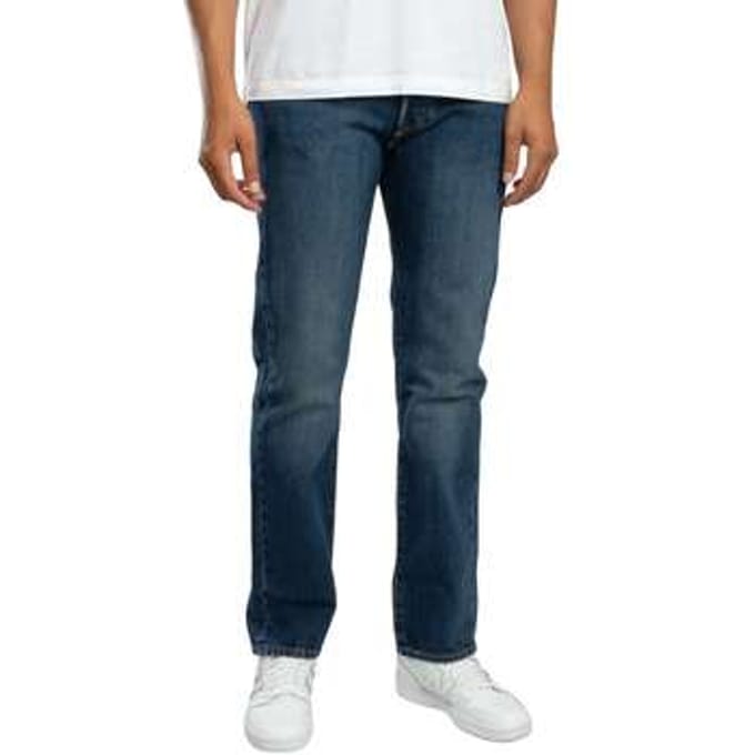 Wide & loose fit jeans van puur katoen model '501®'