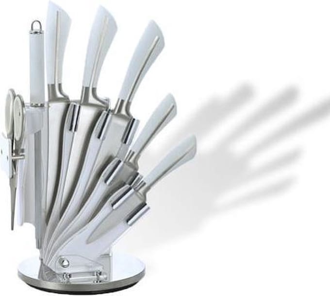 Royalty Line RL-KSS750 Roestvrij stalen messen Set 8pcs
