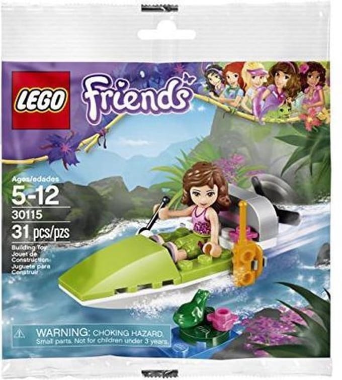 LEGO 30115 Friends - Jungle Boot (Polybag)