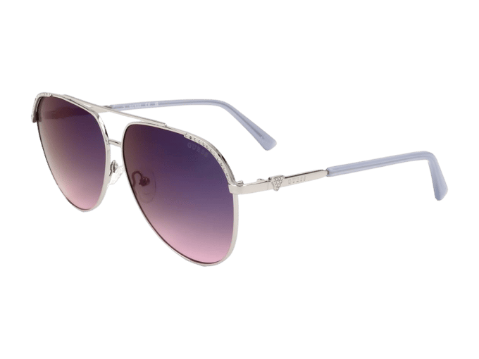 Guess GF00051/S 10X Zonnebril - Dames - Zilver
