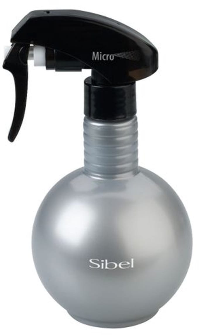 Sibel Waterspuit Ball met Micro Spuitkop Grijs 340ml
