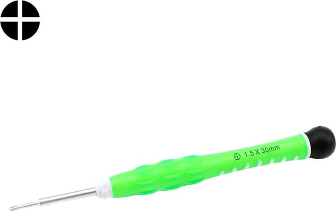 Let op type!! JIAFA 612 Cross 1.5 Mobile Phone Repair Screwdriver (Green)