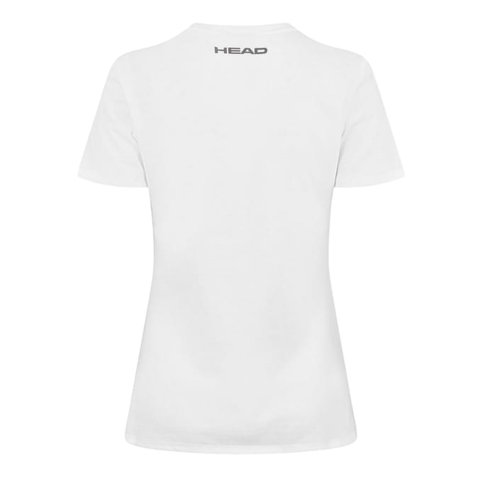 Head Lucy T-shirt voor dames (Wit, Zwart)