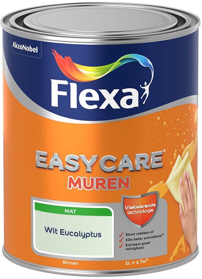 Flexa - Easycare Muren - Wit Eucalyptus - Mengverf - 1 L