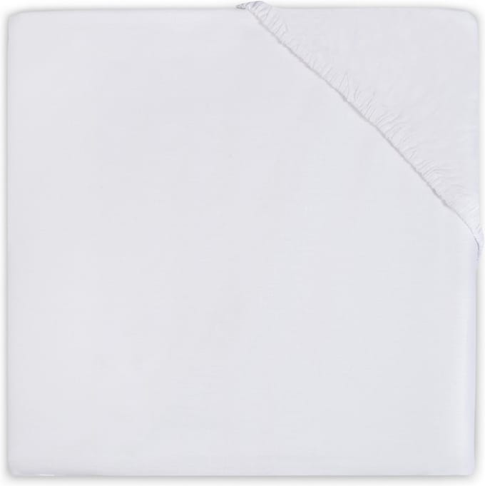 Jollein Hoeslaken Jersey 40/50x80/90cm White (2pack)